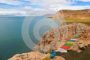 Siling Lake in Tibet photo
