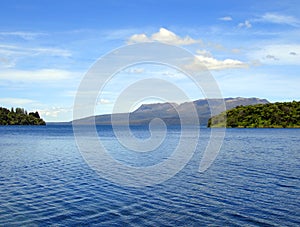 Lake Tikitapu (Blue Lake), Rotorua, New Zealand