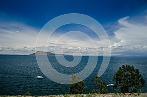 Lake Titicaca panorama