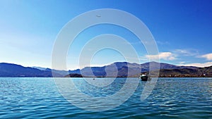 Lake Titicaca - Lake in South America photo