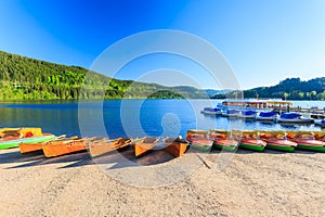 Lake Titisee Neustadt in the Black Forest.