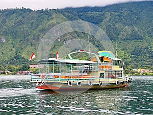 Lake Toba Ferry from Parappat to Samosir Island photo
