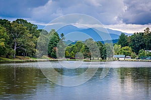 Lake Tomahawk, in Black Mountain, North Carolina.