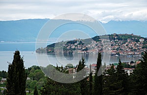 Lake And town Ohrid, Republic Of Macedonia