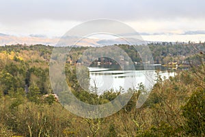 Lake Toxaway from the Mountain Top