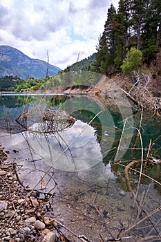 Lake Tsivlou at Achaea, Greece