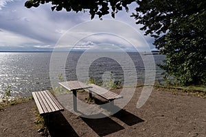 Lake Vaettern near Hjo