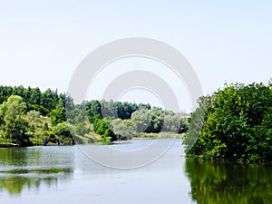 A lake in the valley