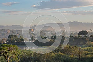 Lake Victoria landscape near city Kisumu in Kenya