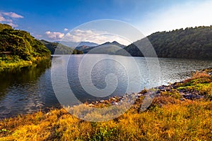 Lake View in Phrae province, Thailand