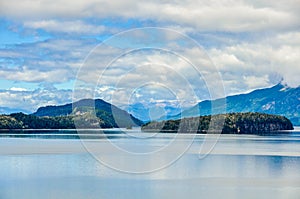 Lake view, Road of the Seven Lakes, Argentina