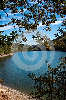 Lake Vodojaza, near city of Kragujevac, Serbia.