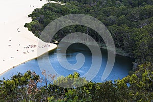 Lake Wabby, Fraser Island