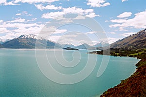 Lake Wakatipu, New Zealand photo