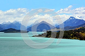 Lake Wakatipu New Zealand NZ NZL