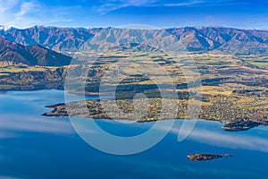 Lake Wanaka mountain landscape South Island New Zealand