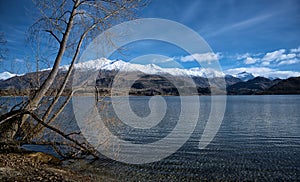Lake Wanaka NZ Southern Alps