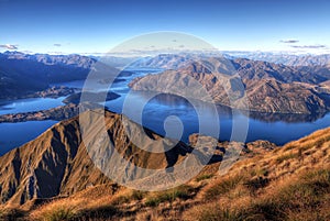 Lake Wanaka panorama, New Zealand