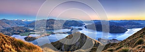 Lake Wanaka panorama, New Zealand