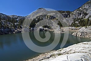 Lake in Wasatch Mountains