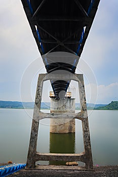 Lake water level meter