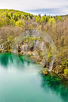 Lake And Waterfalls-Plitvice National Park,Croatia