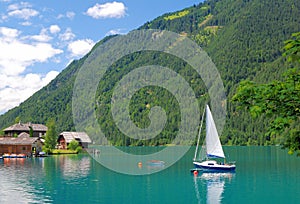 Lake Weissensee,Carinthia,Austria