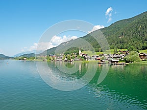 Lake of Weissensee in KÃ¤rnten