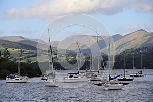 Lake Windemere And The Cumbrian Fells, UK