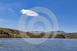 Lake Windermere in the Lake District National Park, South Lakeland, North West England, UK