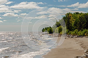 Lake Winnipeg Shore line