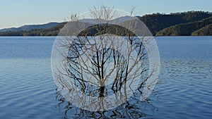 Lake Wivenhoe in Queensland during the day