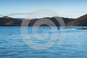 Lake Wivenhoe in Queensland during the day