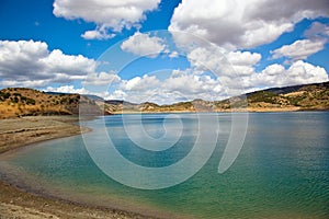 Lake of Zahara, Spain photo