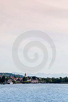 Lake Zurich beautiful peaceful shoreline