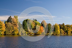 Lakefront in Fall