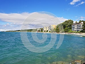 Lakefront homes in Charlevoix overlooking Lake Michigan