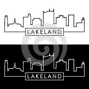 Lakeland Florida skyline.