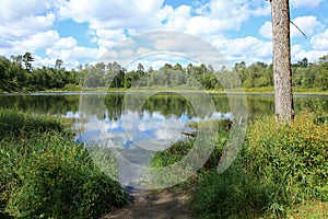 Lakes within Itasca State Park