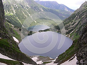 Lakes Morskie Oko and Czarny Staw