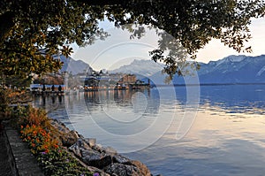 Lakeside of Geneva lake photo