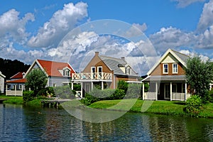 Lakeside holiday homes idyll by noon