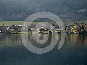 Lakeside houses