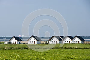 Lakeside houses