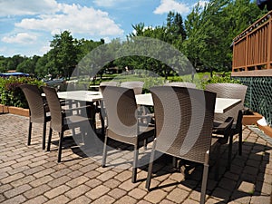 Lakeside Outdoor Patio Tables and Chairs