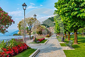 Lakeside promenade at Bellagio in Italy