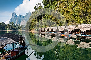 Lakeside Raft Houses, Khao Sok National Park