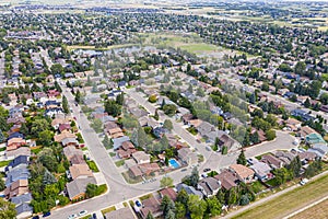 Lakeview Aerial over Saskatoon, Canada