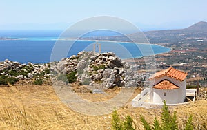 Lakonia landscape Peloponnese Greece