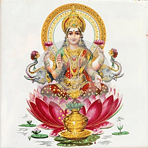 Lakshmi goddess photo
